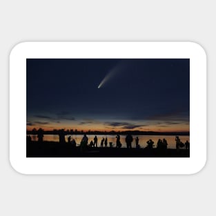 Comet Neowise Sticker